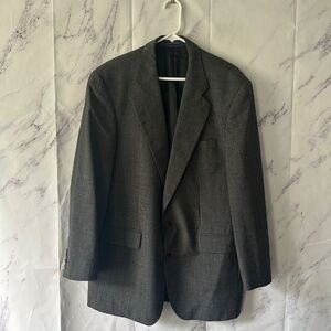 VTG CHAPS RALPH LAUREN FOR FOLEYS GREY  SPORTCOAT BLAZER MENS 42 PURE WOOL